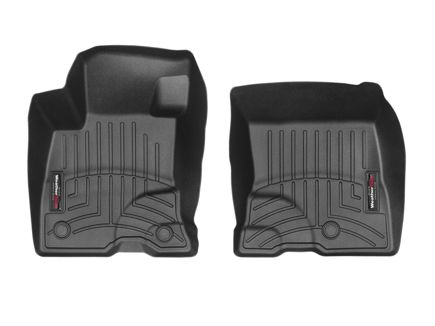 Weathertech - FloorLiner™ DigitalFit® Black Front & Rear Set 20-21 Ford Escape - 441607-1-2