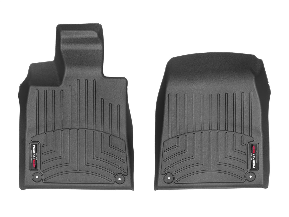 Weathertech - FloorLiner™ DigitalFit® Black Front & Rear Set - 441611-1-2