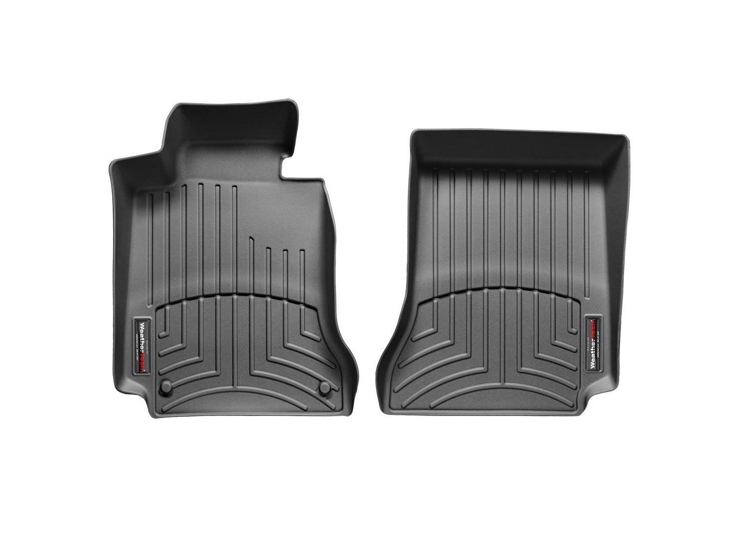 Weathertech - FloorLiner™ DigitalFit® Black Front & Rear Set 12-14 Mercedes Benz C-Class / 12-15 Mercedes Benz C63-AMG /