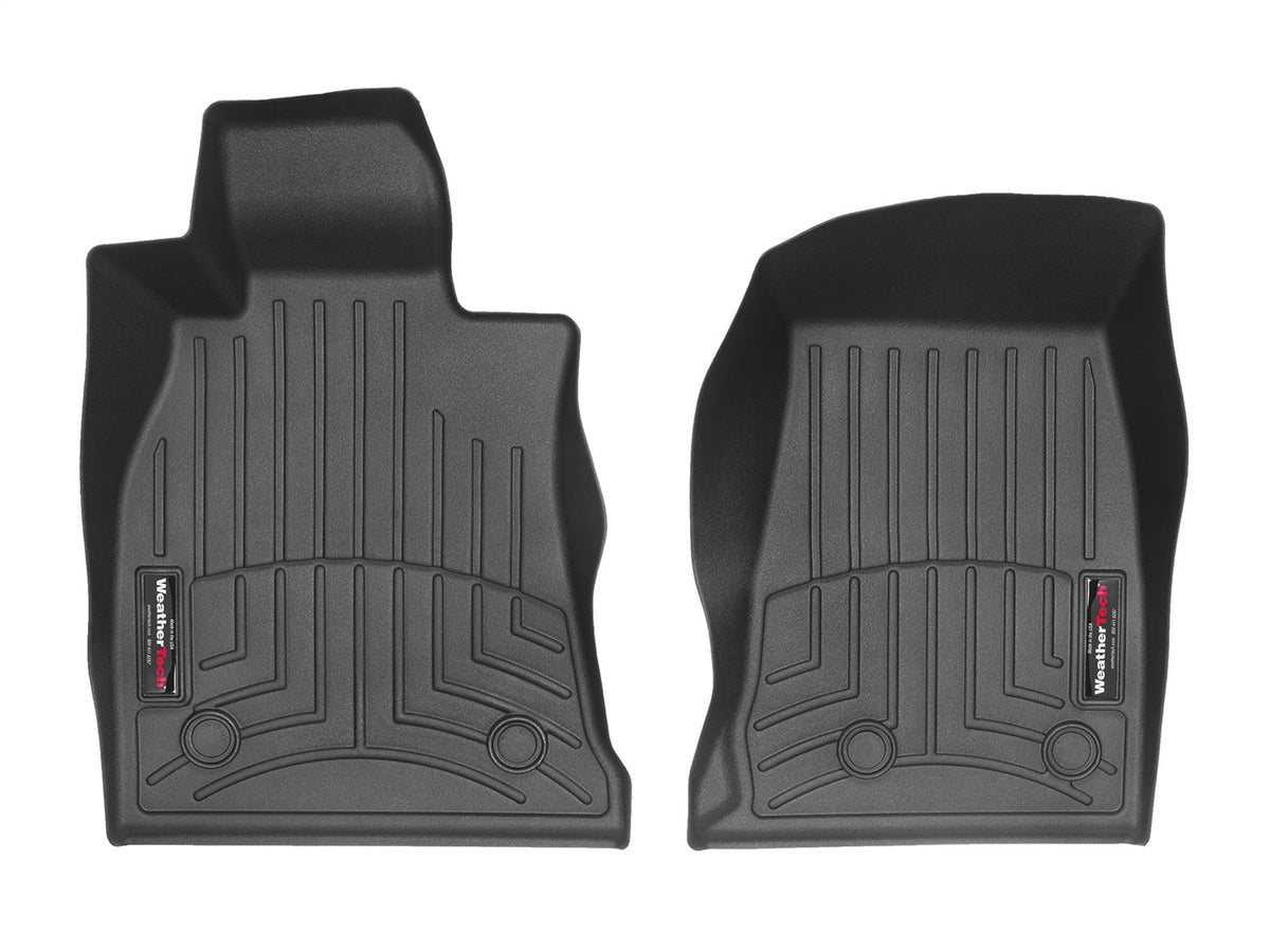Weathertech - FloorLiner™ DigitalFit® Black Front & Rear Set 20-25 Cadillac CT4 - 441618-1-2