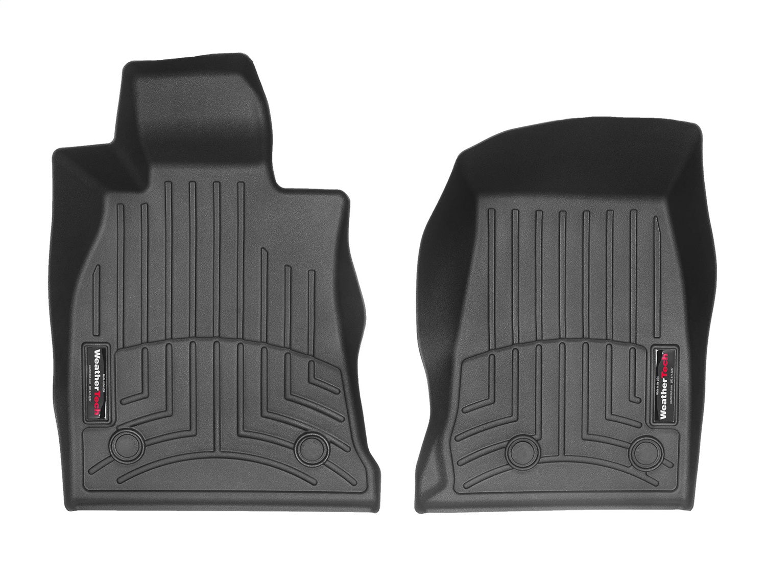 Weathertech - FloorLiner™ DigitalFit® Black Front & Rear Set 20-25 Cadillac CT4 - 441618-1-2