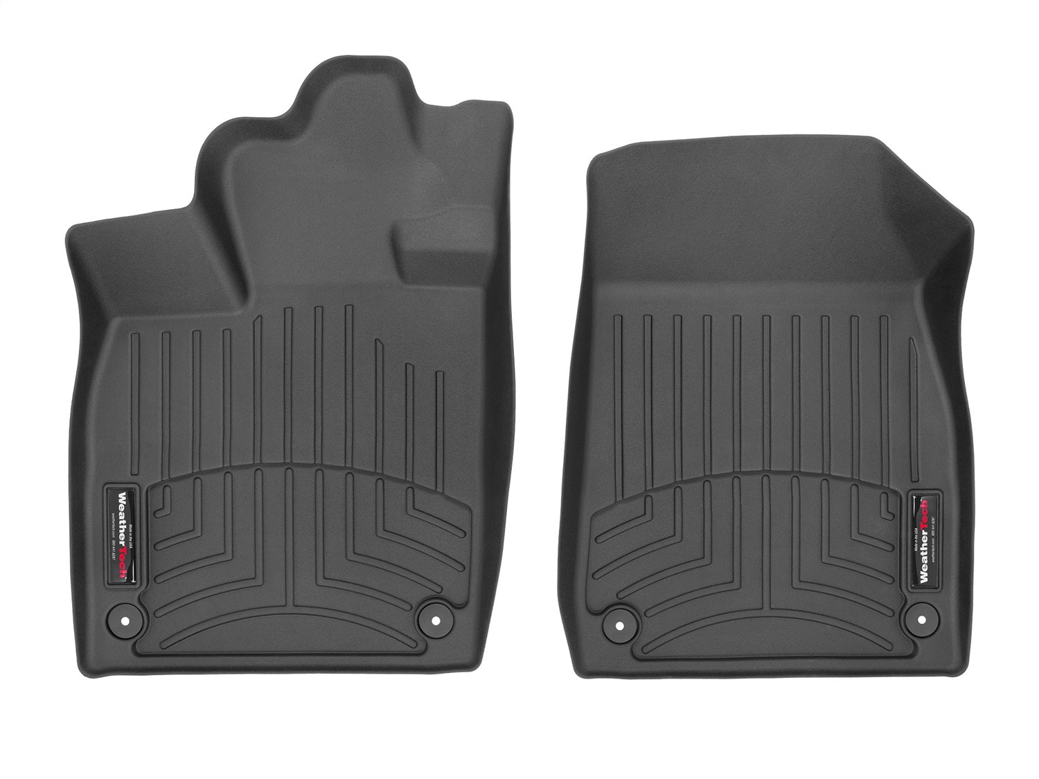 Weathertech - FloorLiner™ DigitalFit® Black Front & Rear Set 23-24 Volkswagen ID.4 - 441637-1-3