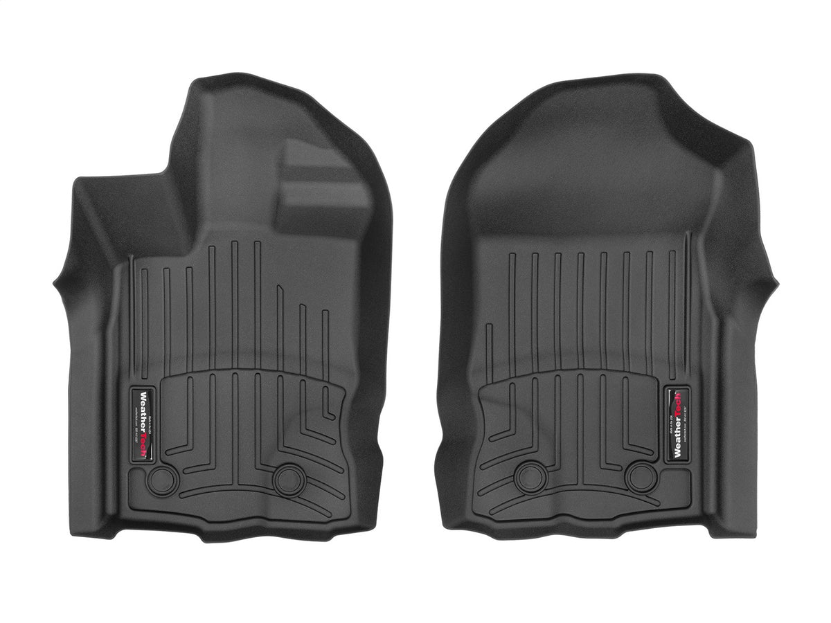 Weathertech - FloorLiner™ DigitalFit® Black Front & Rear Set 20-23 Ford Ranger - 4416401-4415183