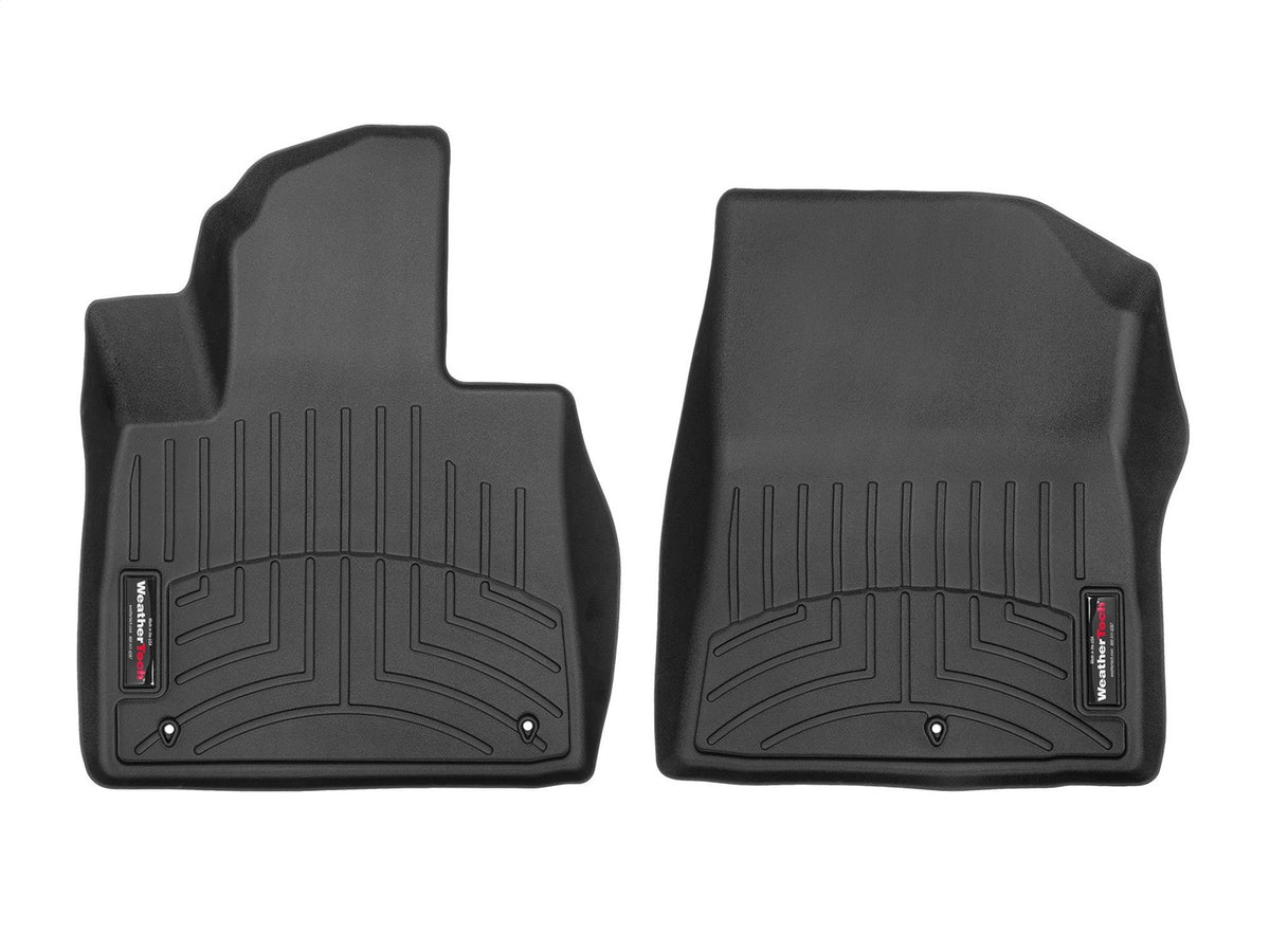 Weathertech - FloorLiner™ DigitalFit® Black Front & Rear Set 21-23 Hyundai Santa-Fe - 441656-1-2