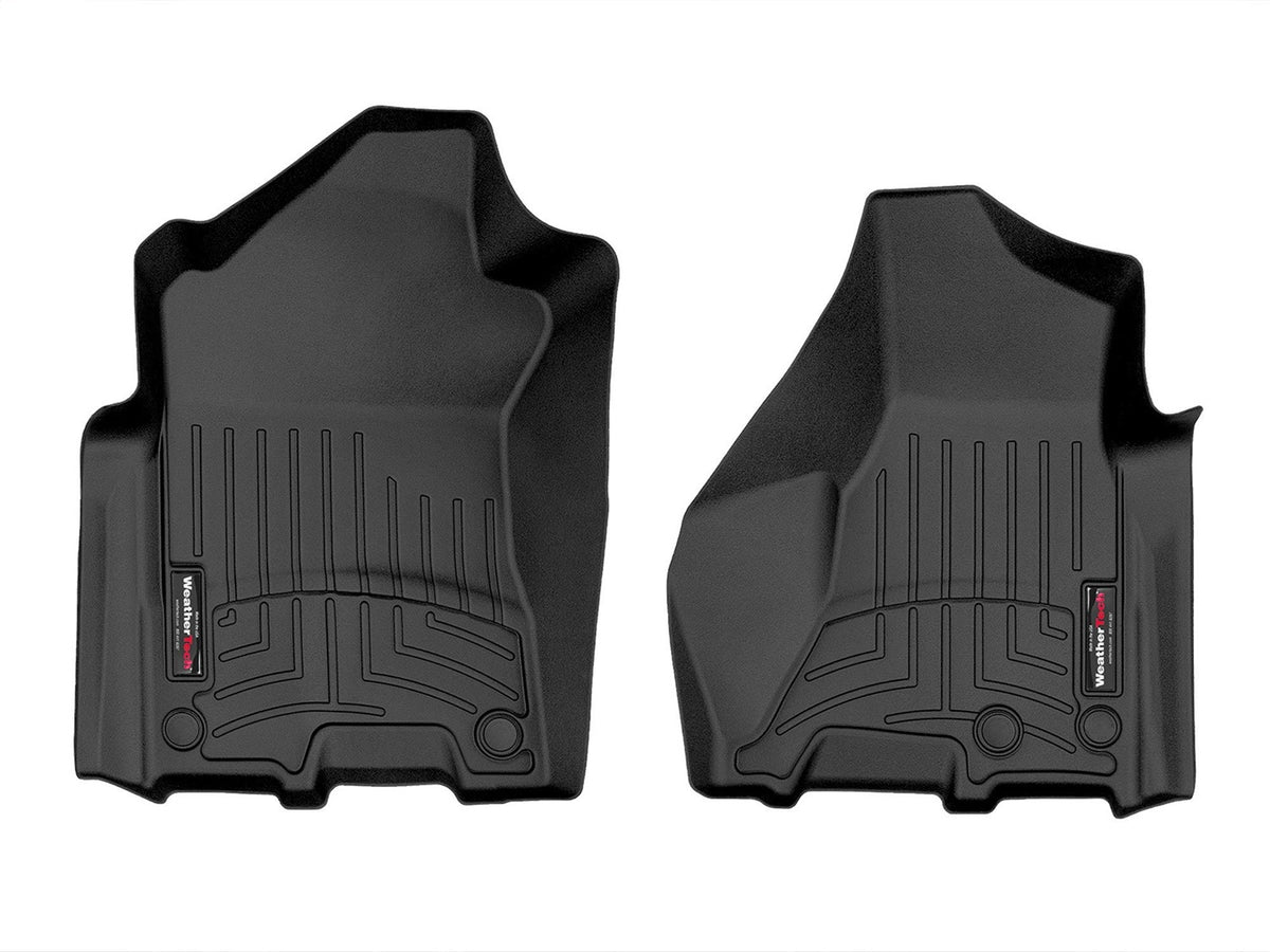Weathertech - FloorLiner™ DigitalFit® - Black Front 19-24 2500 / 19-25 3500 - 4416581V-4415456