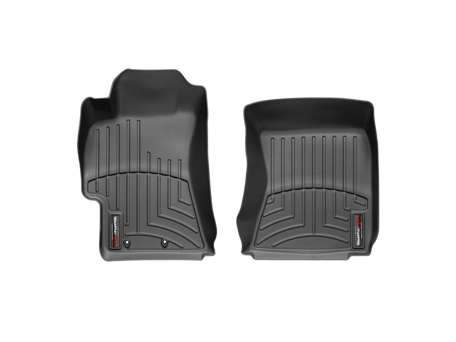 Weathertech - FloorLiner™ DigitalFit® Black Front & Rear Set 08-14 Subaru Impreza - 44166-1-2