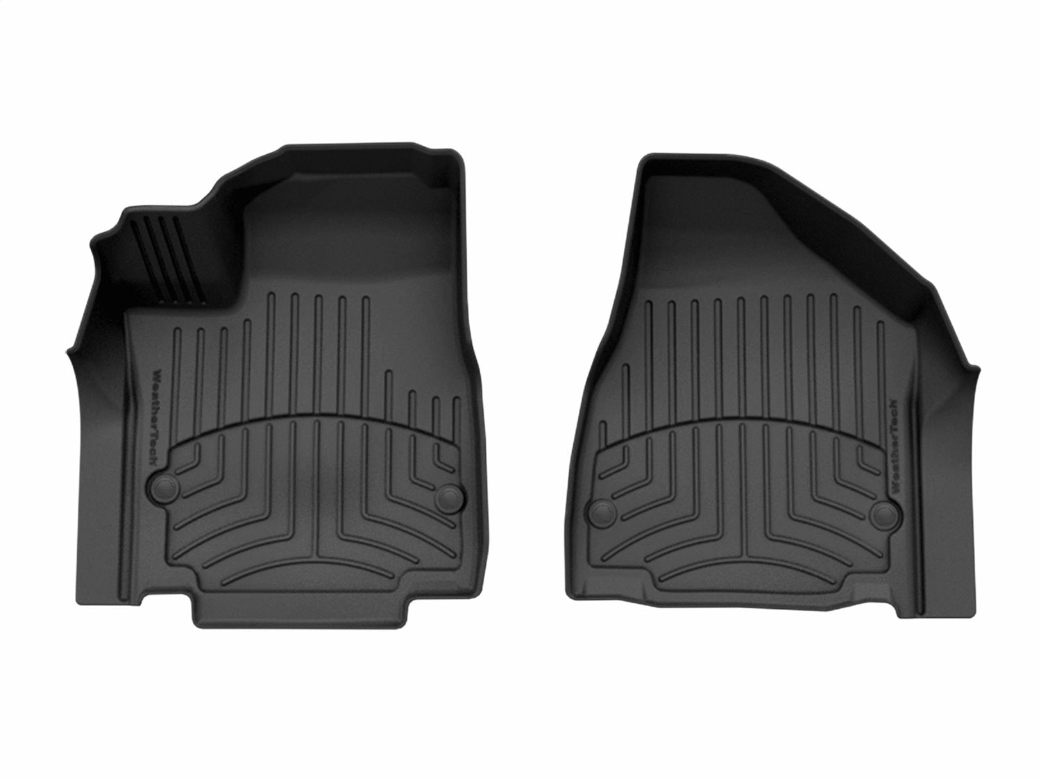 Weathertech - FloorLiner™ HP Black Front Set 21-25 Chrysler Pacifica - 4416621IM-449453IM