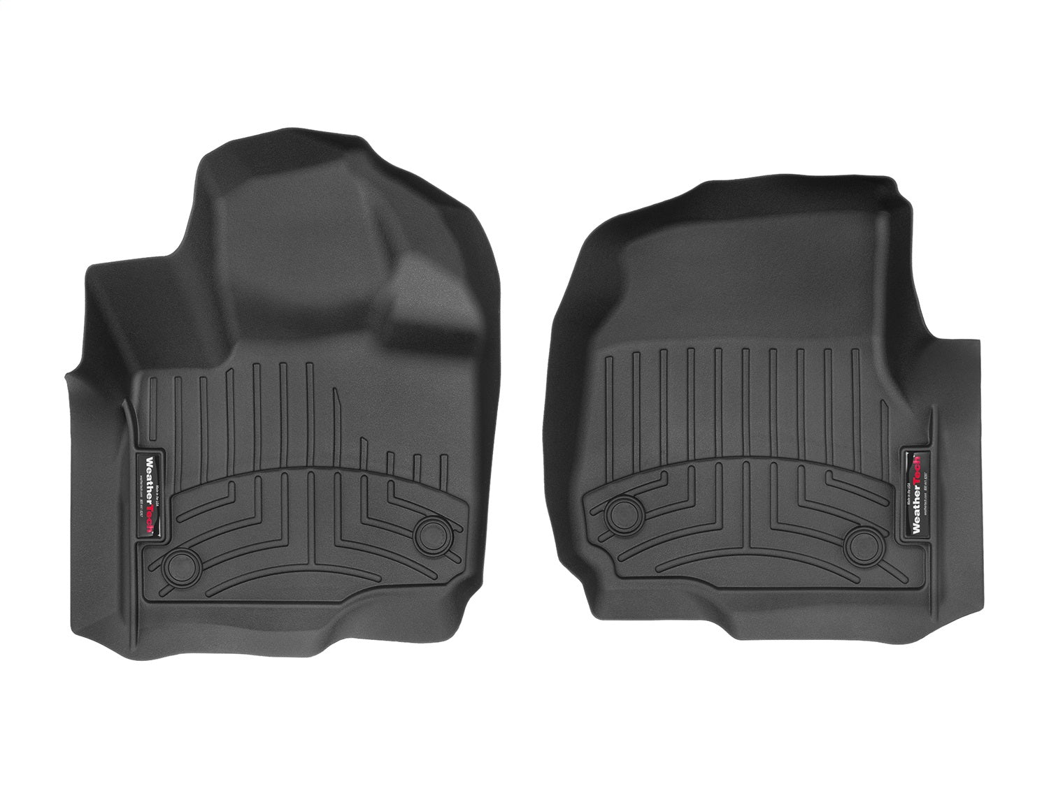 Weathertech - FloorLiner™ DigitalFit® Black Front, Rear & Third Row Set 21-24 Ford Expedition - 441665-1-2-4412953