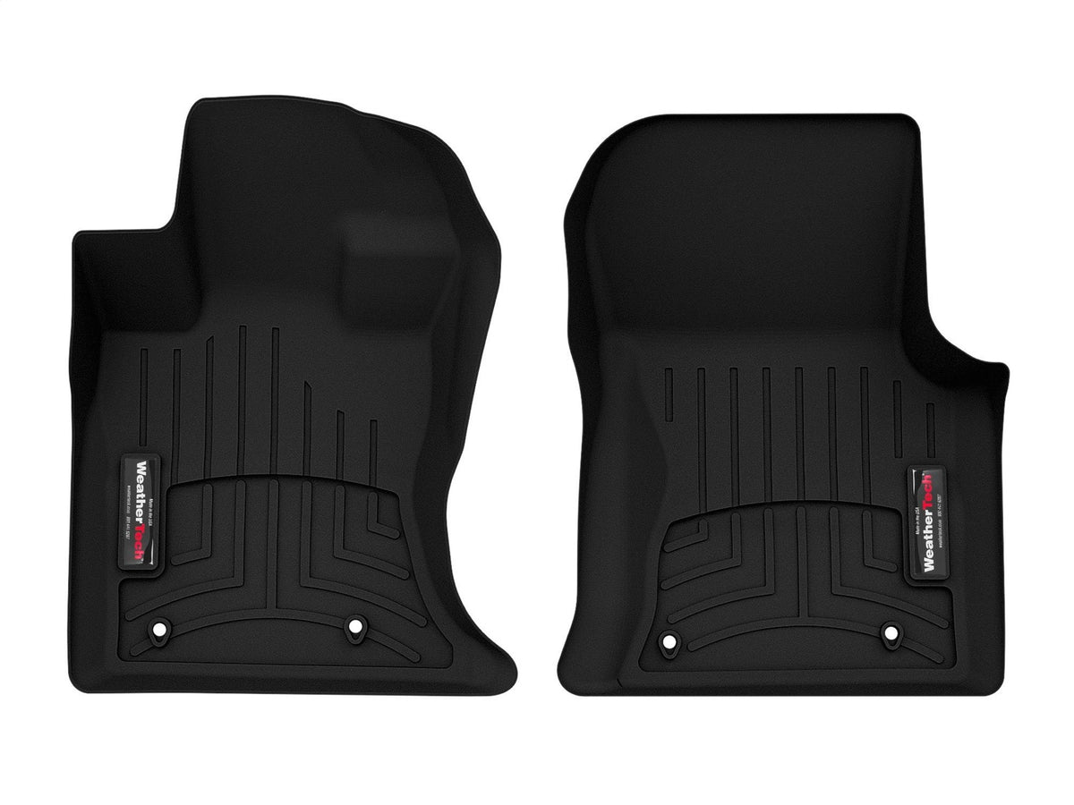 Weathertech - FloorLiner™ DigitalFit® Black Front & Rear Set 21-26 Jaguar F-Pace / 21-26 Land Rover Range-Rover-Velar - 