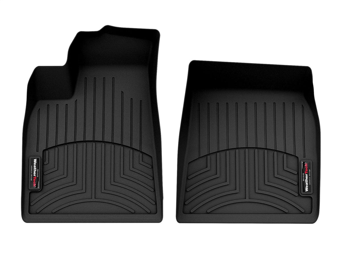 Weathertech - FloorLiner™ DigitalFit® Black Front & Rear Set 07-12 Nissan Versa / 21-26 Tesla X - 441682-1-6