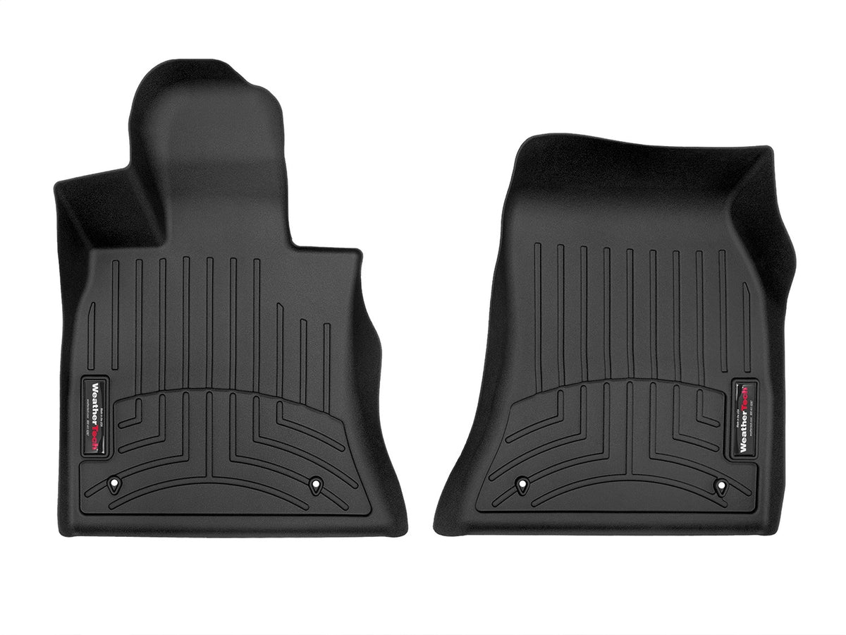 Weathertech - FloorLiner™ DigitalFit® Black Front & Rear Set 21-23 Rolls Royce-Ghost - 441687-1-2