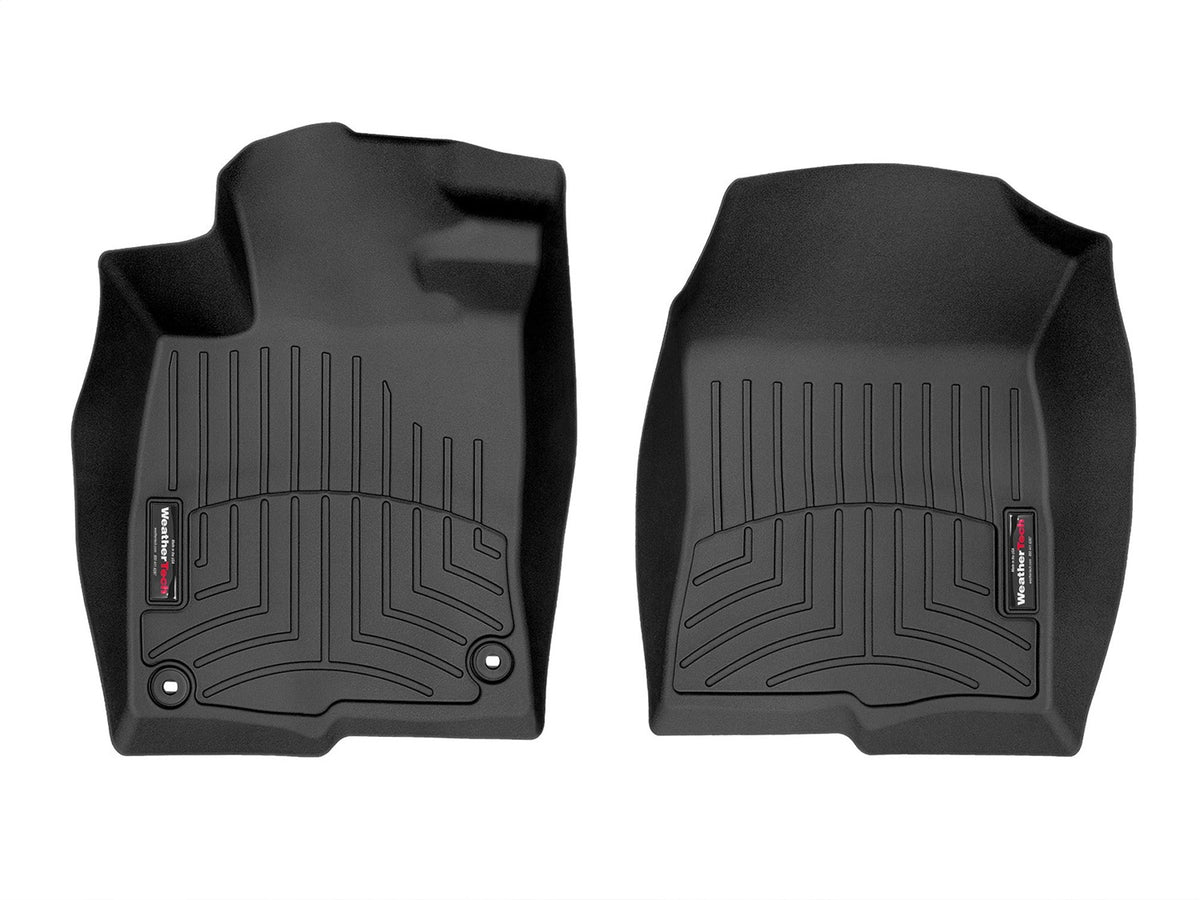 Weathertech - FloorLiner™ DigitalFit® Black Front & Rear Set for Altima / Civic / Integra / Maxima - 441692-1-3
