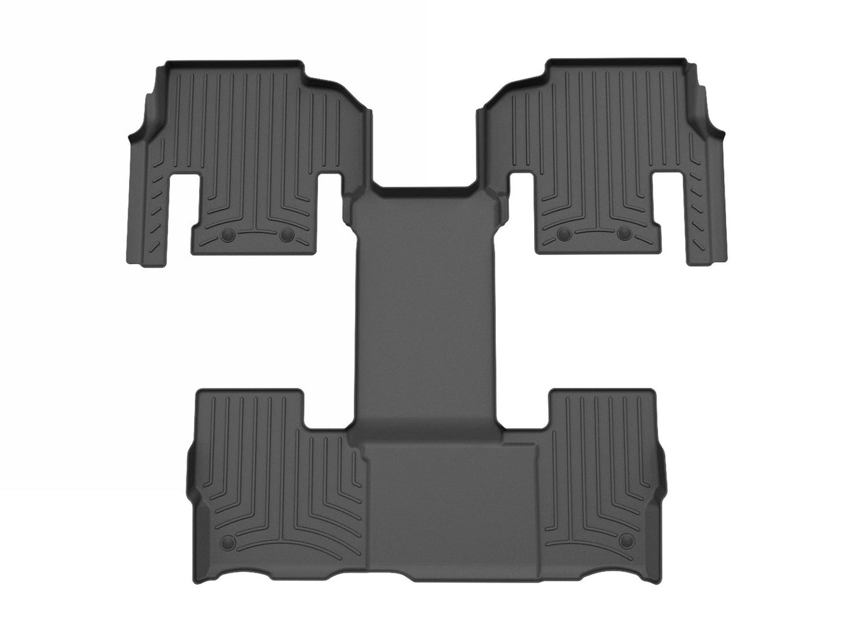Weathertech - FloorLiner™ DigitalFit® Black Set 22-25 Jeep Wagoneer / 23-25 Jeep Wagoneer-L - 441704-1-4IM