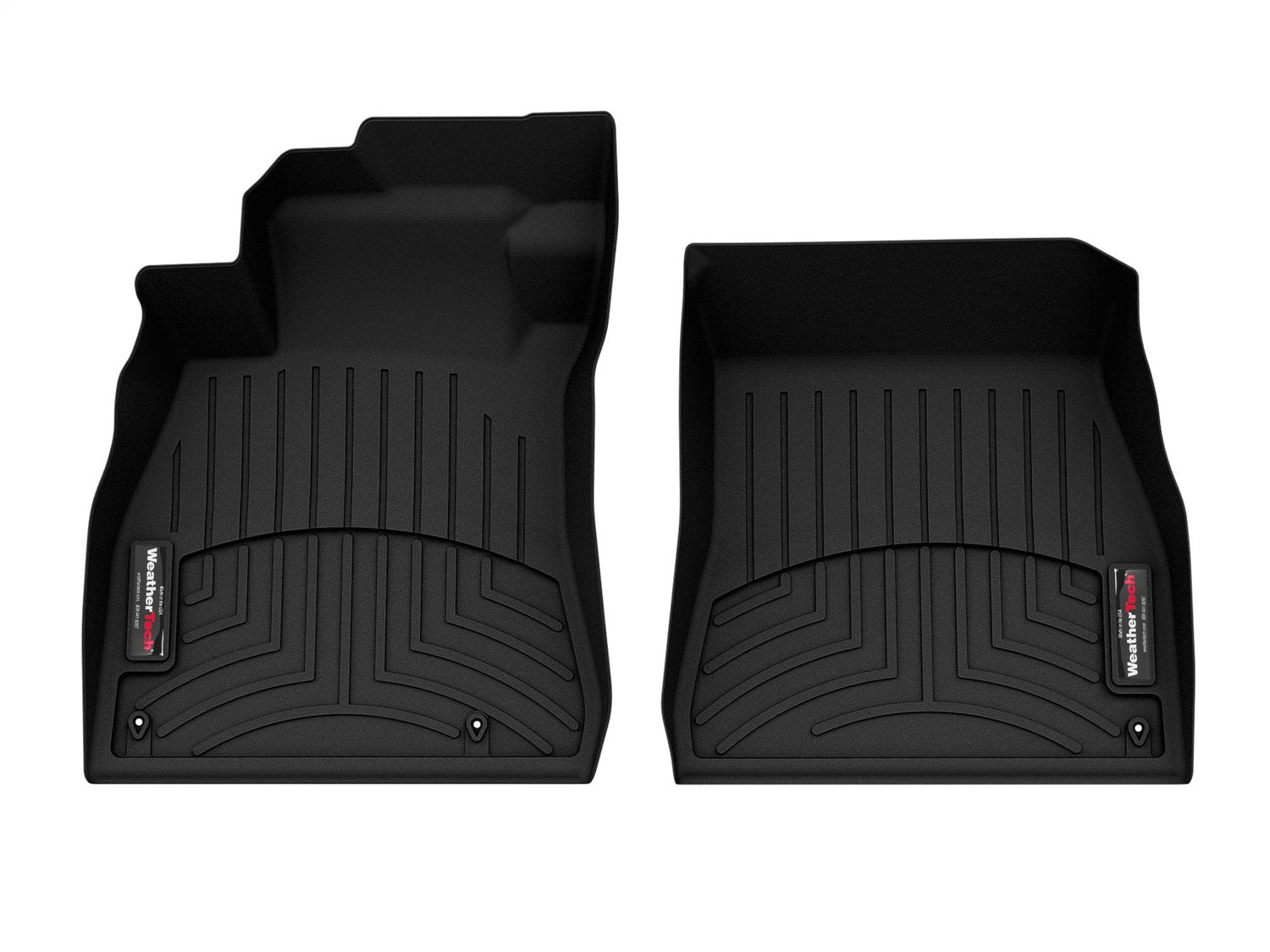 Weathertech - FloorLiner™ DigitalFit® Black Front & Rear Set 22-25 Nissan Sentra - 4417101-4416032