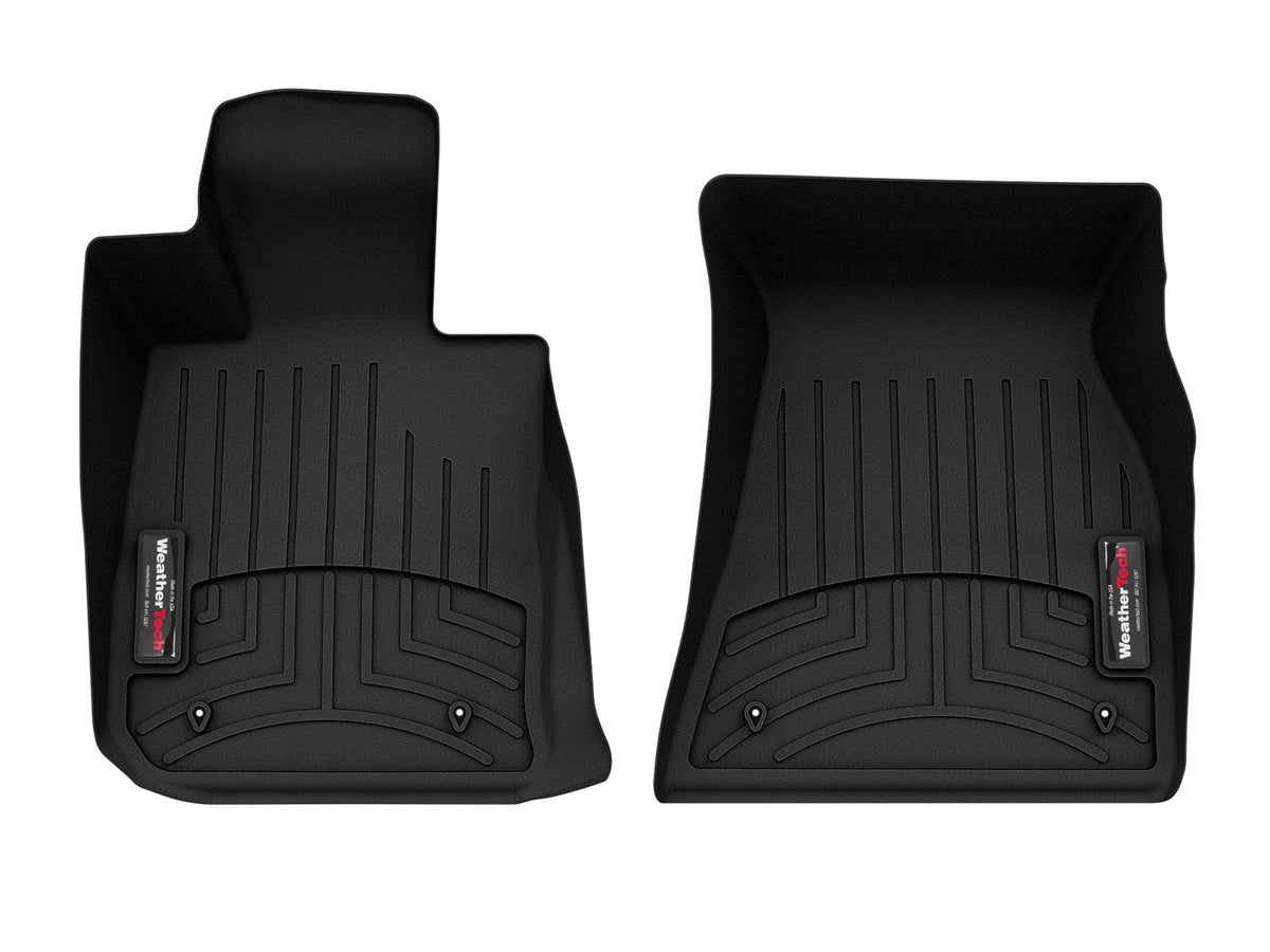 Weathertech - FloorLiner™ DigitalFit® Black Front & Rear Set 22-26 BMW 4-Series - 4417121-4415302