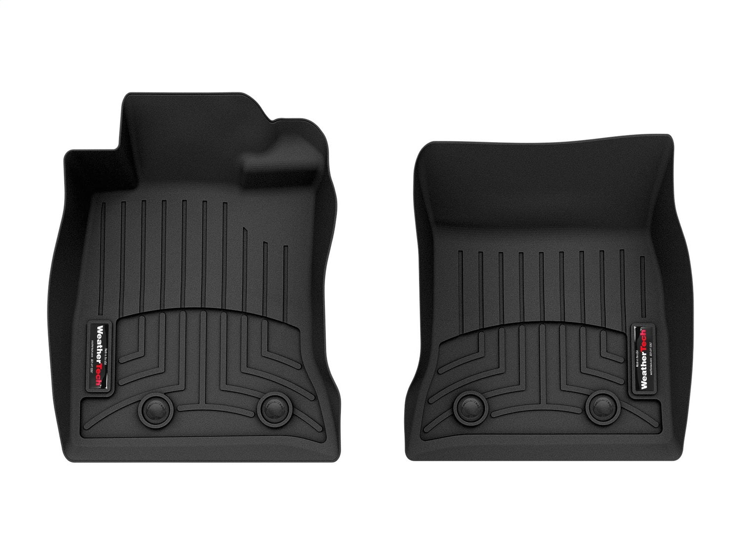 Weathertech - FloorLiner™ DigitalFit® Black Front & Rear Set 22-25 Subaru BRZ / 22-25 Toyota GR86 - 4417141-444822