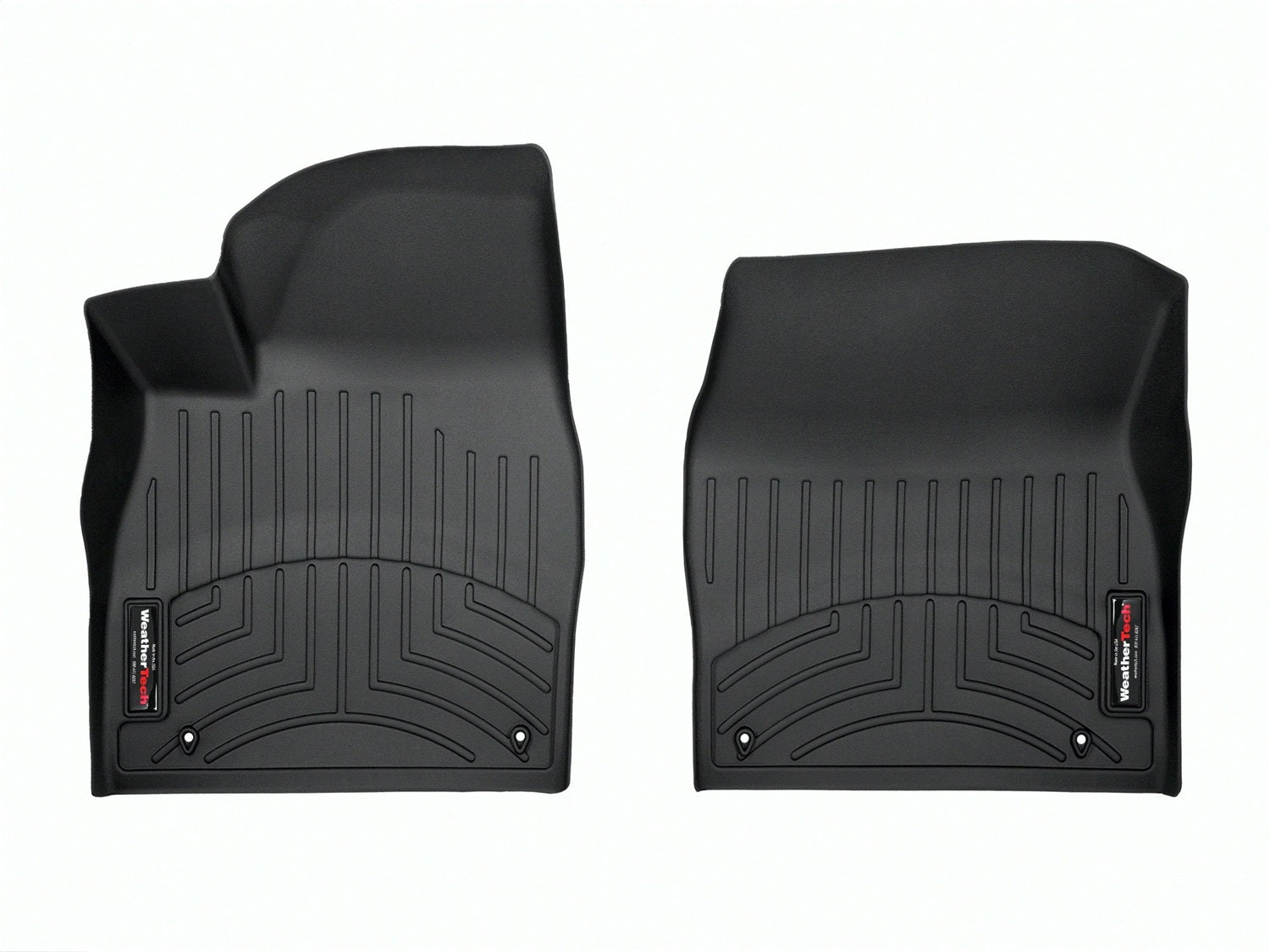 Weathertech - FloorLiner™ DigitalFit® Black Front & Rear Set 22-25 Kia EV6 - 441723-1-2