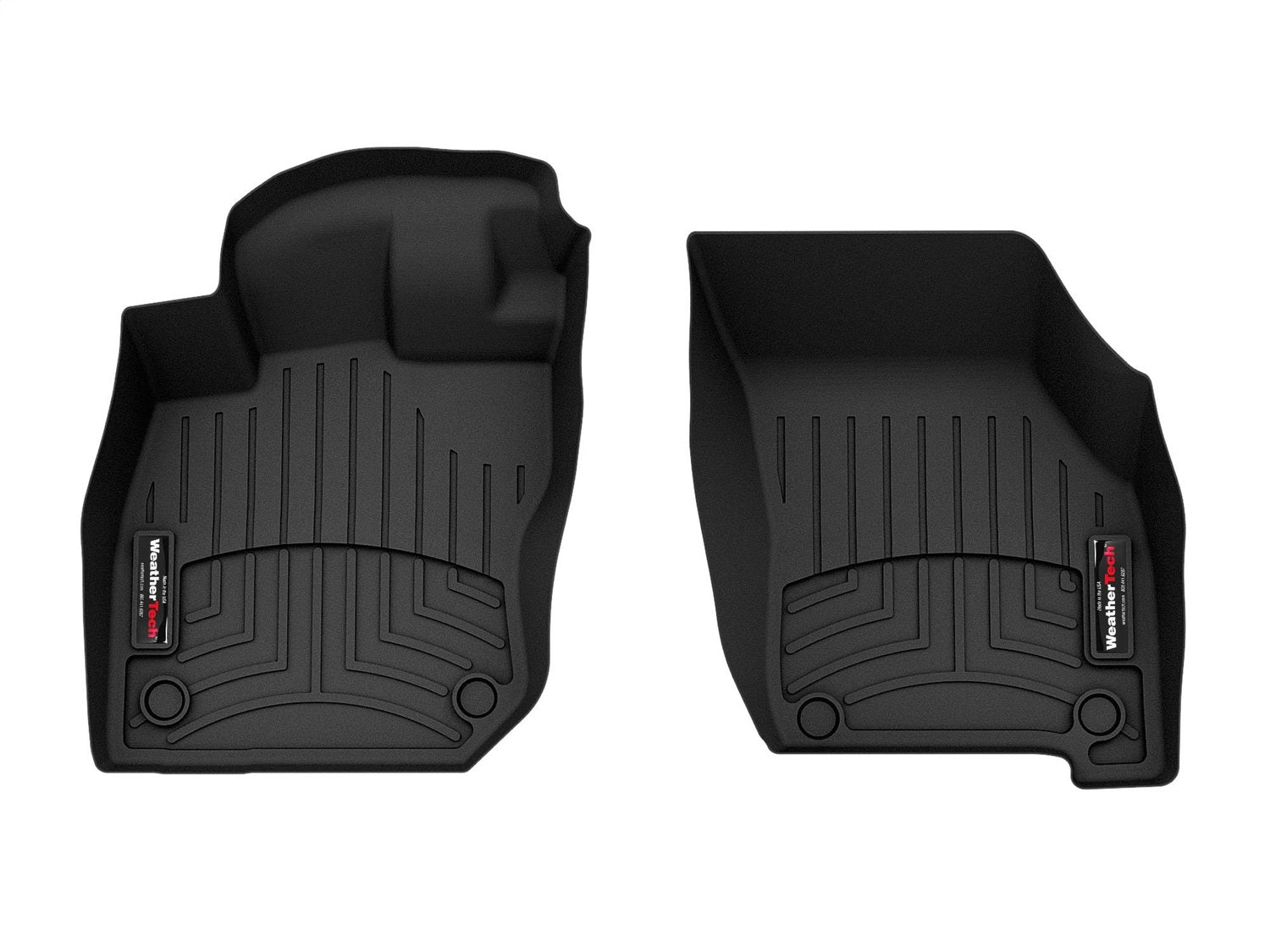 Weathertech - FloorLiner™ DigitalFit® Black Front & Rear Set 22-24 Audi A3 - 4417271-444962