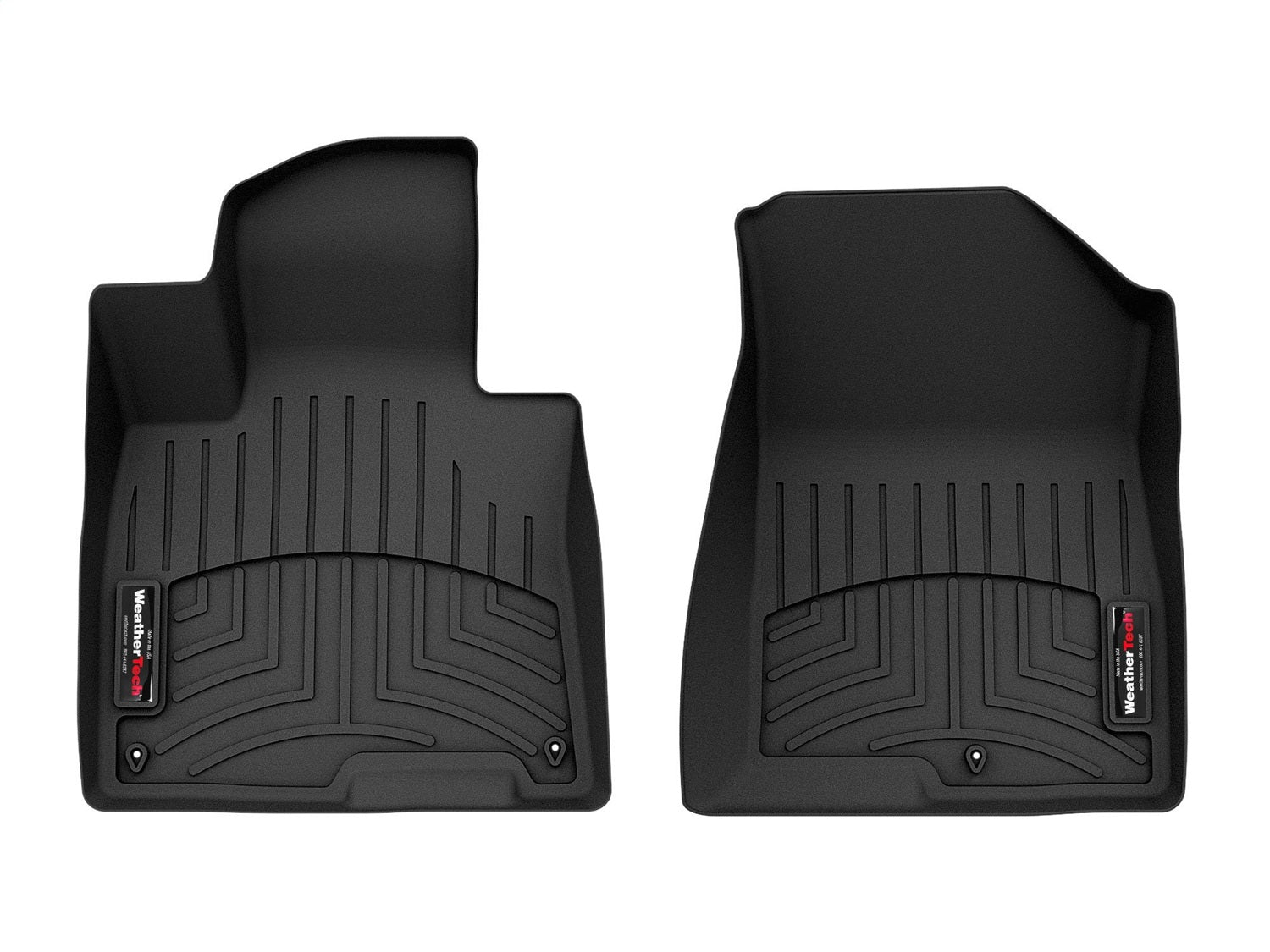 Weathertech - FloorLiner™ DigitalFit® Black Front & Rear Set 23-26 Kia Sportage - 441732-1-3