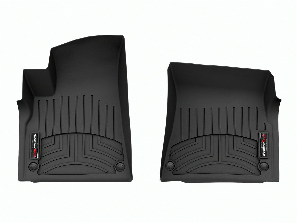 Weathertech - FloorLiner™ DigitalFit® Black Front & Rear Set 22-24 Rivian R1S - 4417341-4417772