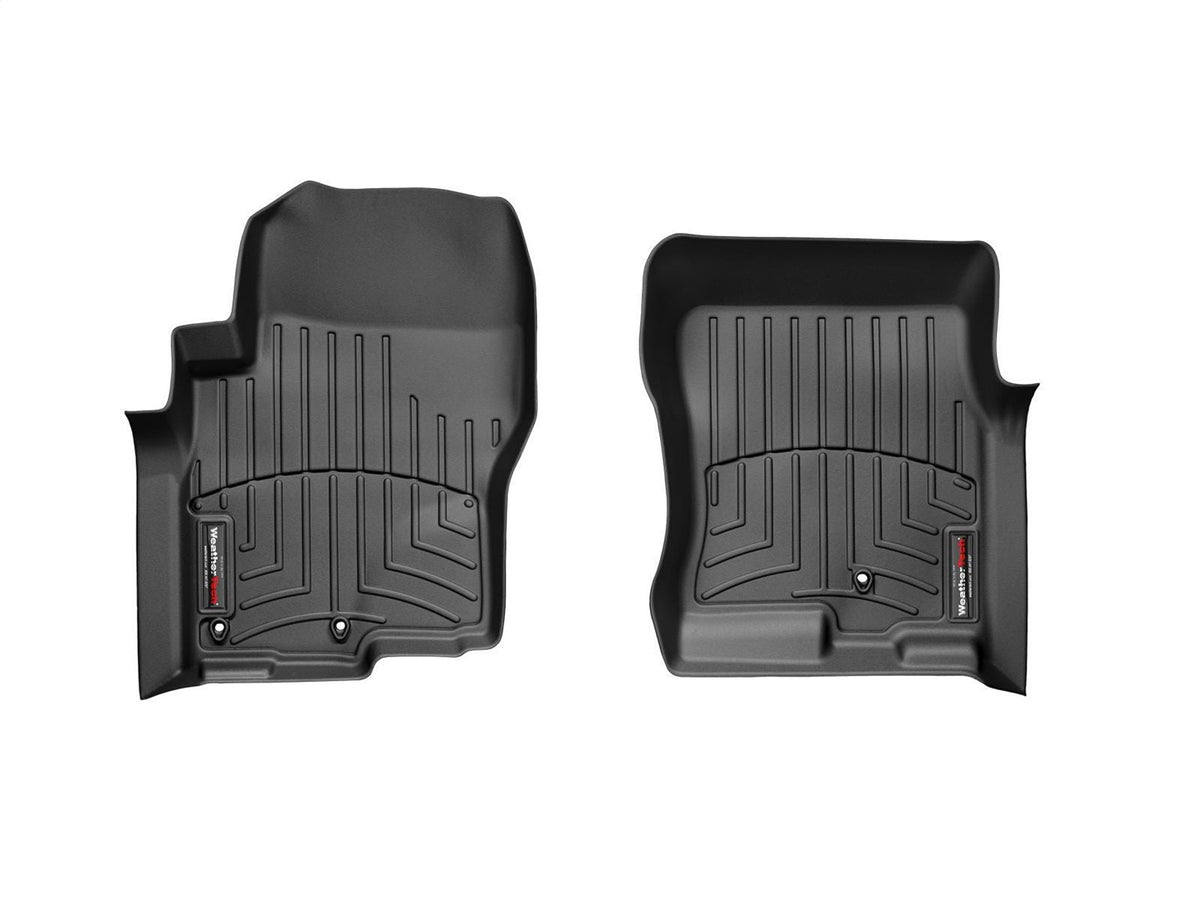 Weathertech - FloorLiner™ DigitalFit® Black Front & Rear Set 05-21 Nissan Frontier / 09-12 Suzuki Equator - 441761-44047