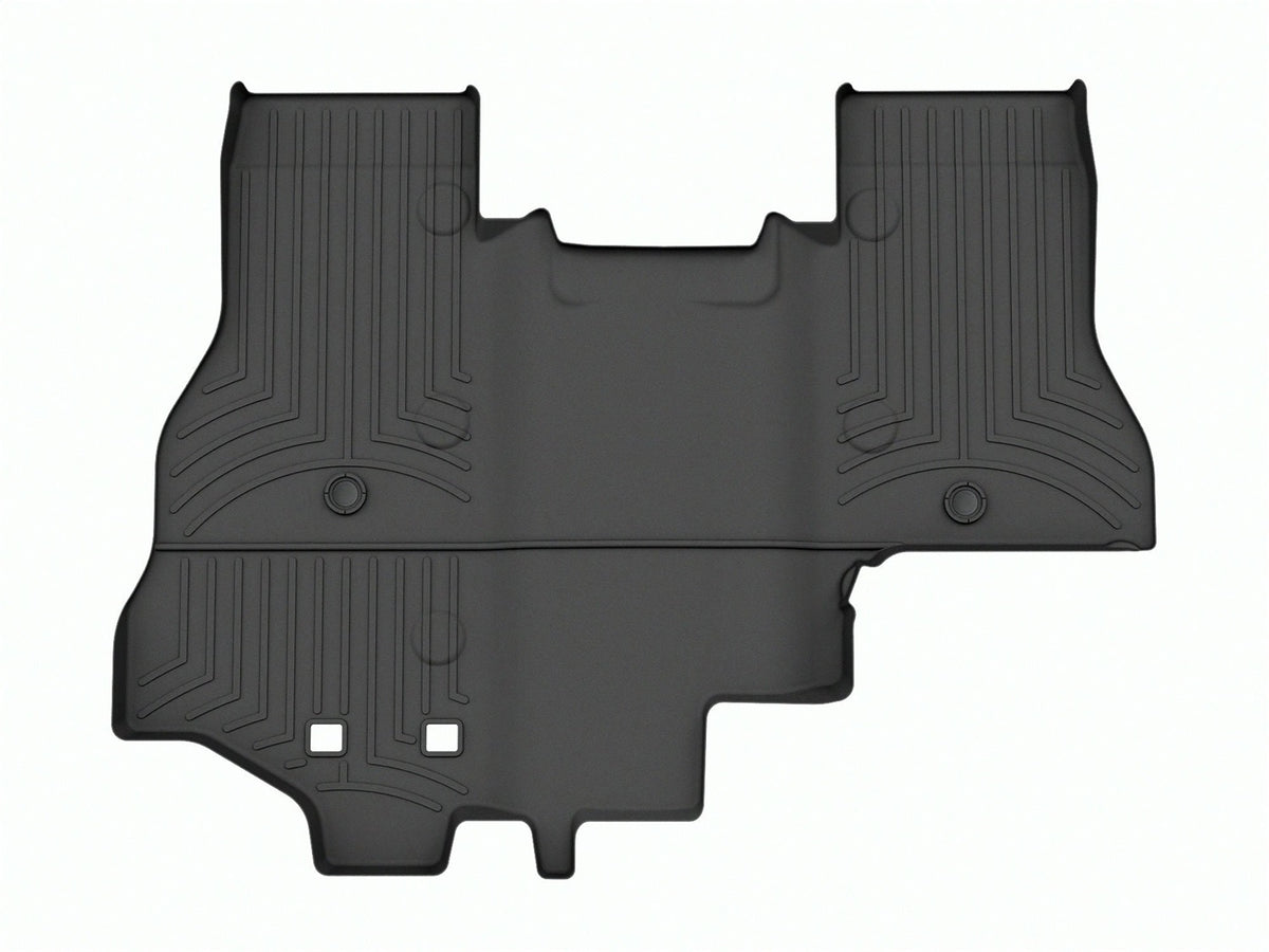Weathertech - FloorLiner™ DigitalFit® Black Front & Rear Set 22-25 GMC Hummer-EV-Pickup / 05-21 Nissan Frontier / 09-12 