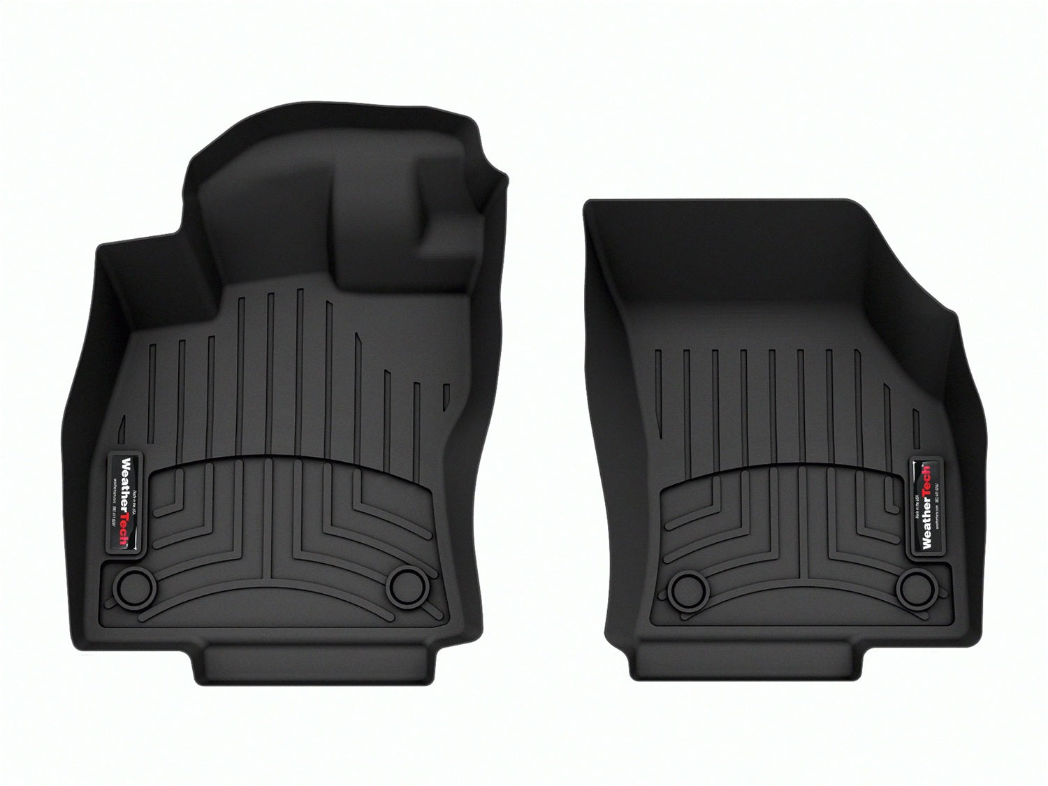 Weathertech - FloorLiner™ DigitalFit® Black Front & Rear Set 25-26 Audi A3 / 22-26 Audi RS3 / 22-26 Audi S3 - 4417671-44