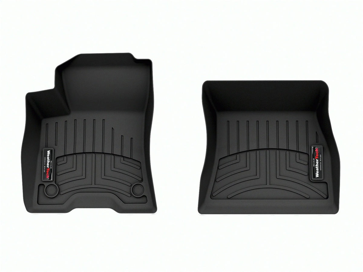 Weathertech - FloorLiner™ DigitalFit® Black Front & Rear Set 07-08 Honda Fit / 22-25 Mercedes Benz EQB - 441772-1-2
