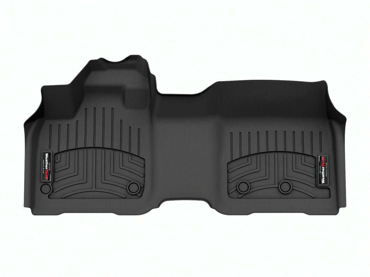 Weathertech - FloorLiner™ DigitalFit® Black Front & Rear Set 09-10 Ford F-150 / 23-25 Nissan ARIYA - 441791-1-2