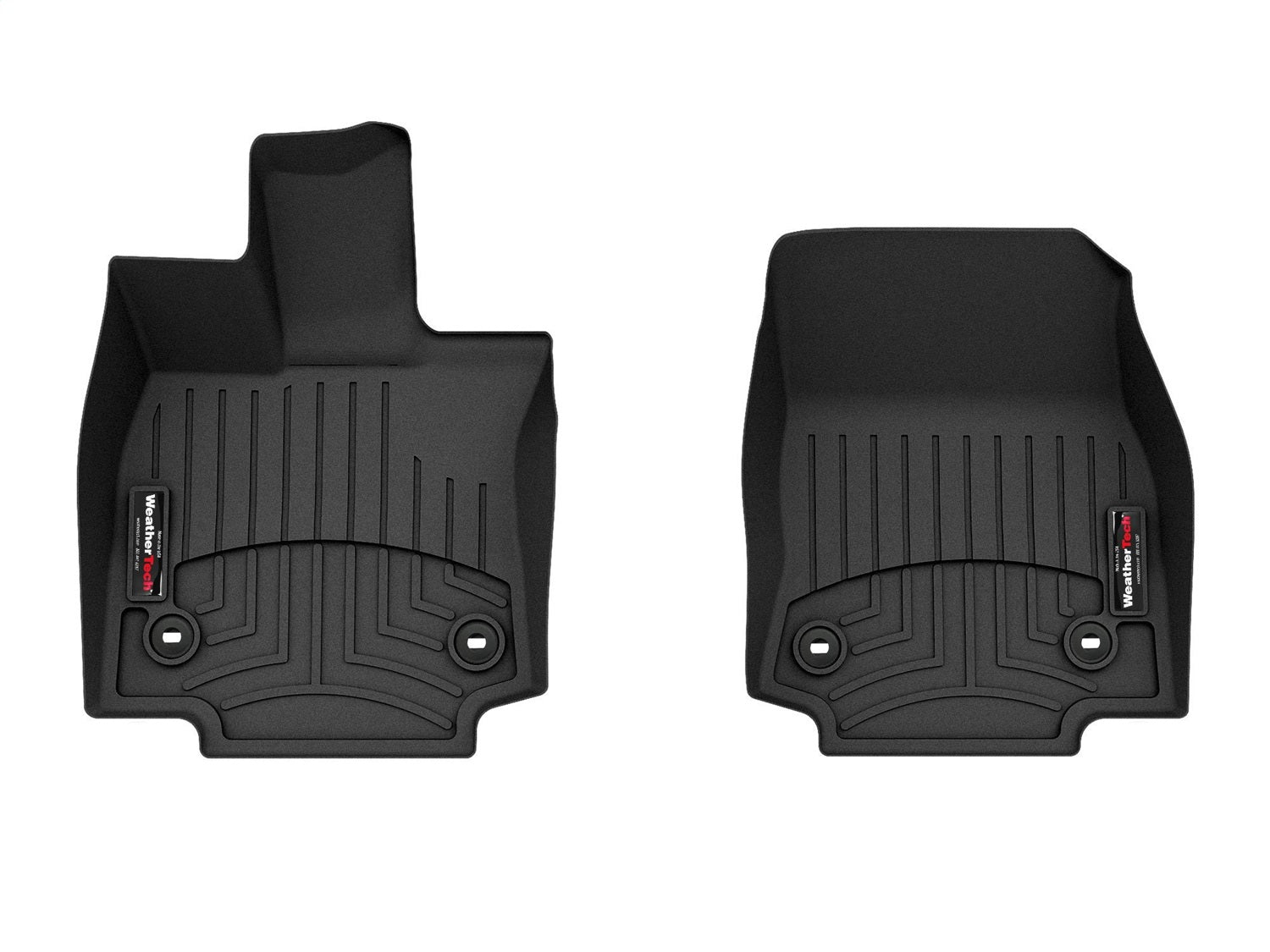 Weathertech - FloorLiner™ DigitalFit® Black Front & Rear Set 23-25 Lexus RX - 441795-1-2IM