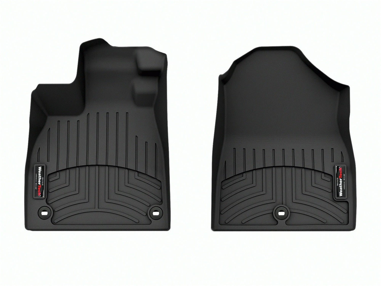 Weathertech - FloorLiner™ DigitalFit® Black Front & Rear Set 23-25 Honda Pilot - 441796-1-2IM