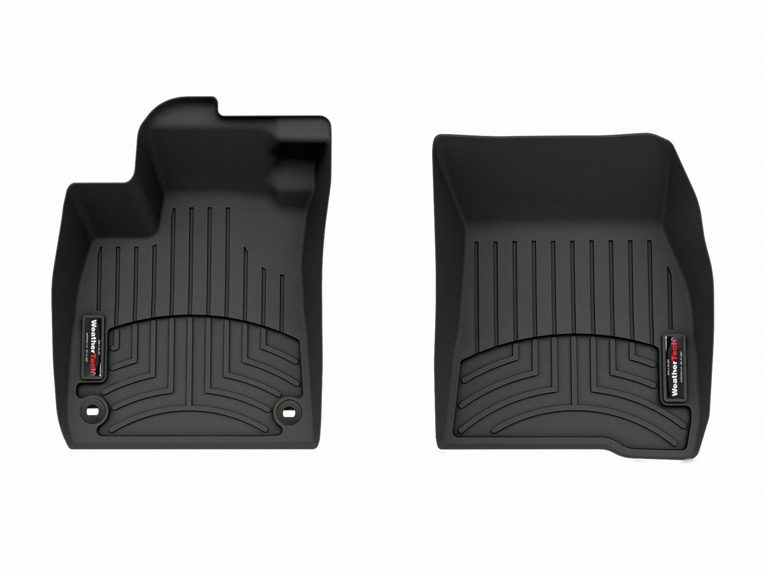 Weathertech - FloorLiner™ DigitalFit® Black Front & Rear Set 23-25 Honda Accord - 441800-1-2