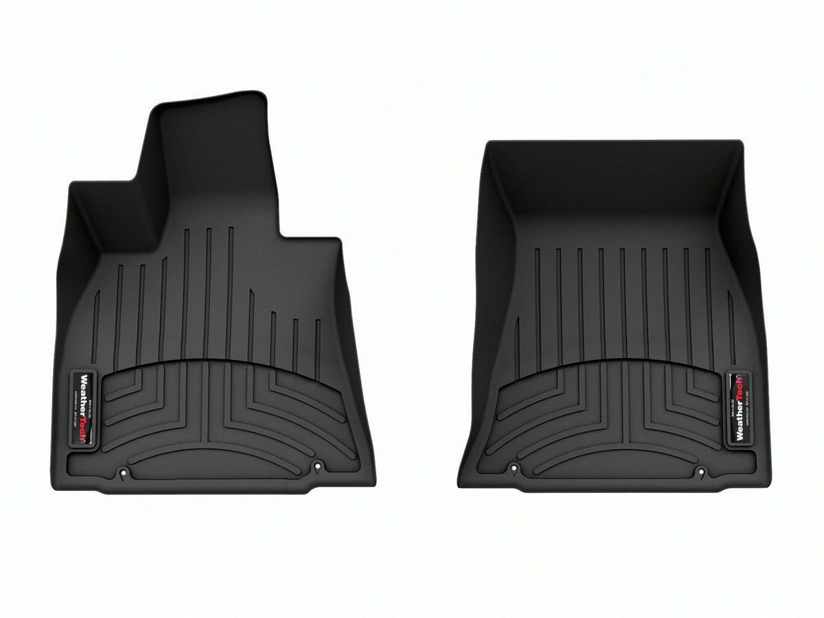 Weathertech - FloorLiner™ DigitalFit® Black Front & Rear Set 23-24 Genesis Electrified-G80 / 09 Kia Borrego - 441821-1-2