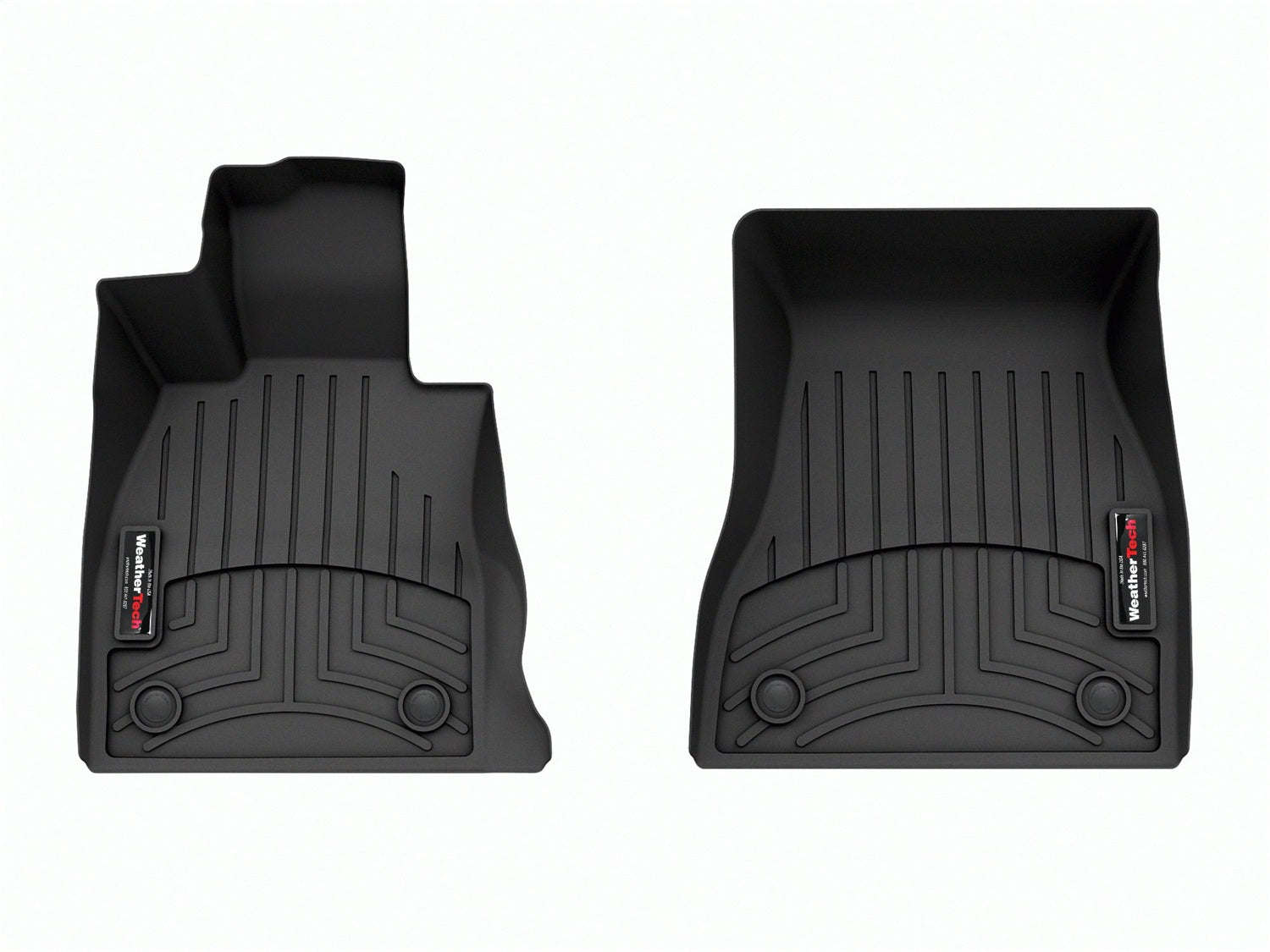 Weathertech - FloorLiner™ DigitalFit® Black Front & Rear Set 25-26 BMW 5-Series / 25-26 BMW M5 / 24-26 BMW i5 - 441845-1