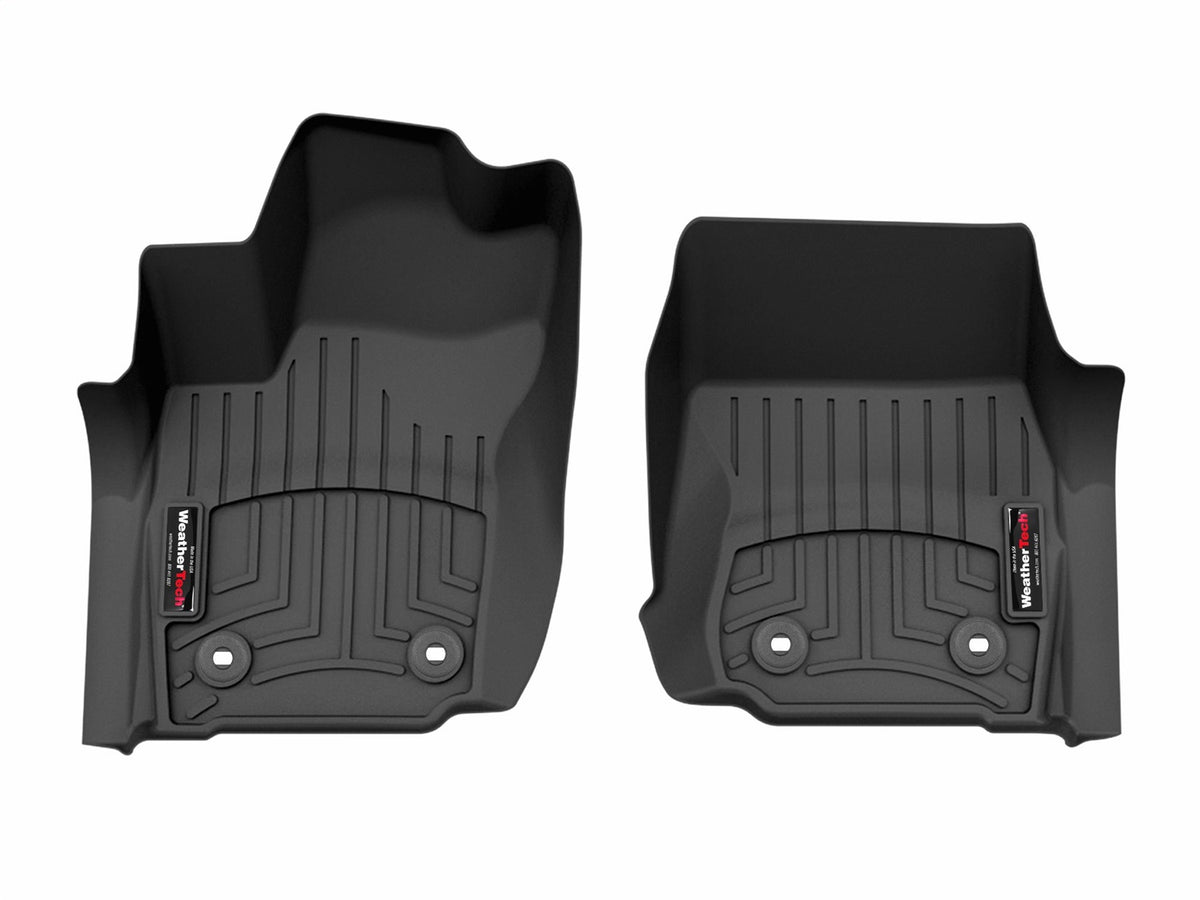 Weathertech - FloorLiner™ DigitalFit® Black Front & Rear Set 24-25 Toyota Tacoma - 441846-1-3