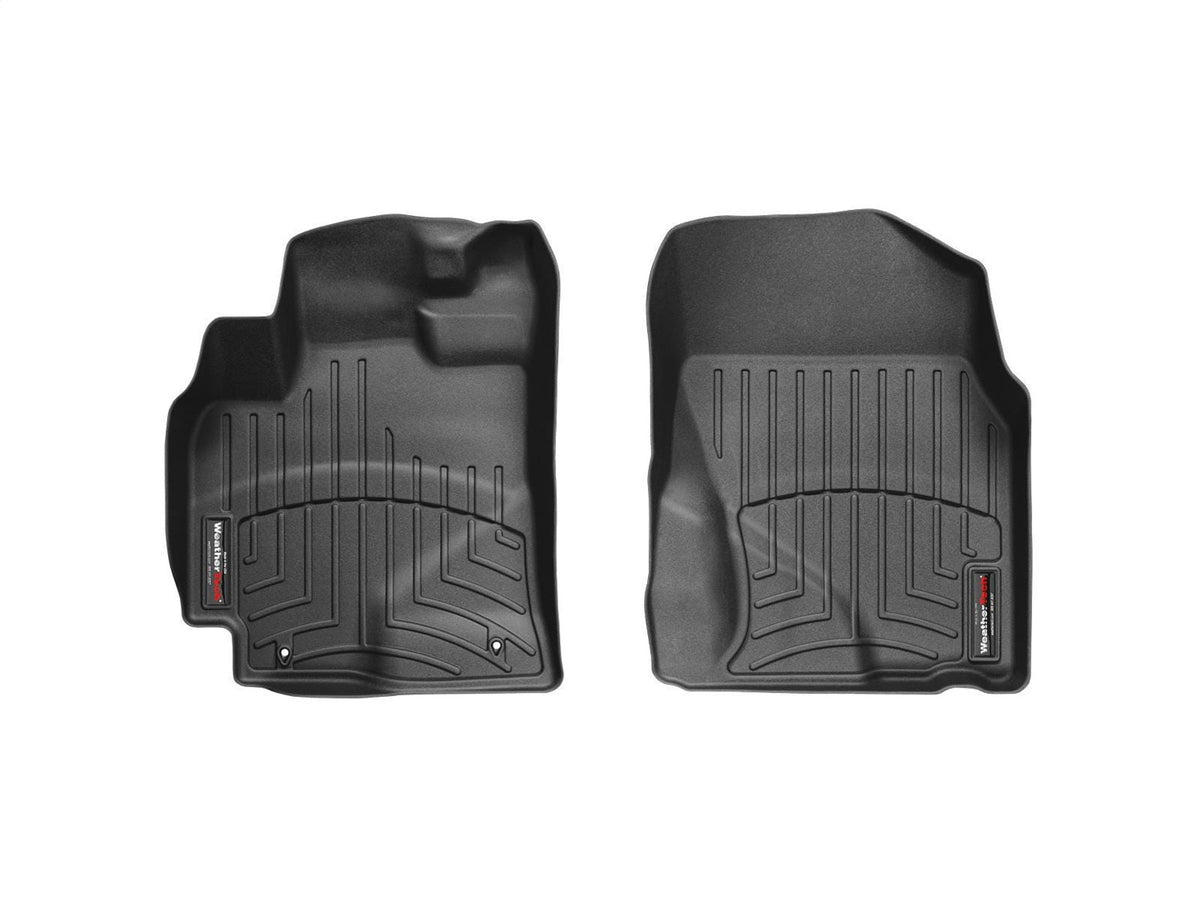 Weathertech - FloorLiner™ DigitalFit® Black Front & Rear Set 09-10 Pontiac Vibe / 09-13 Toyota Corolla / 09-13 Toyota Ma