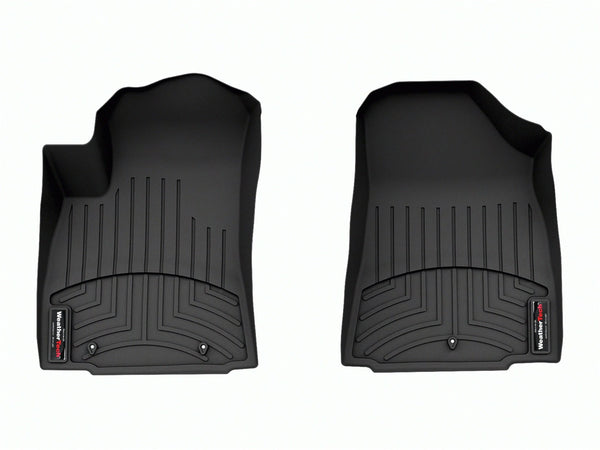 Weathertech - FloorLiner™ DigitalFit® Black Front & Rear Set 24-25 Hyundai Kona - 441866-1-2