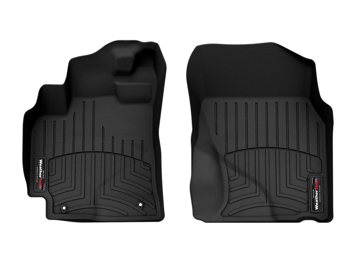 Weathertech - FloorLiner™ DigitalFit® Black Front & Rear Set 24-25 Lexus GX / 09-10 Pontiac Vibe / 09-13 Toyota Matrix -