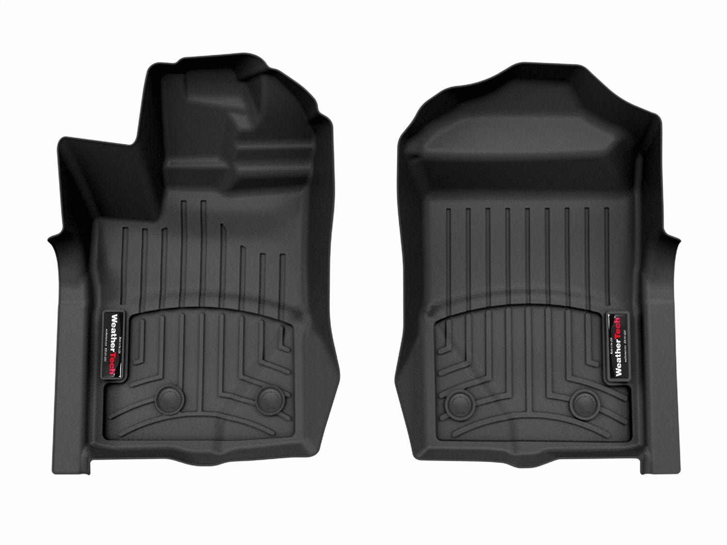 Weathertech - FloorLiner™ DigitalFit® - Black Front 24-25 Ford Ranger - 4418921V
