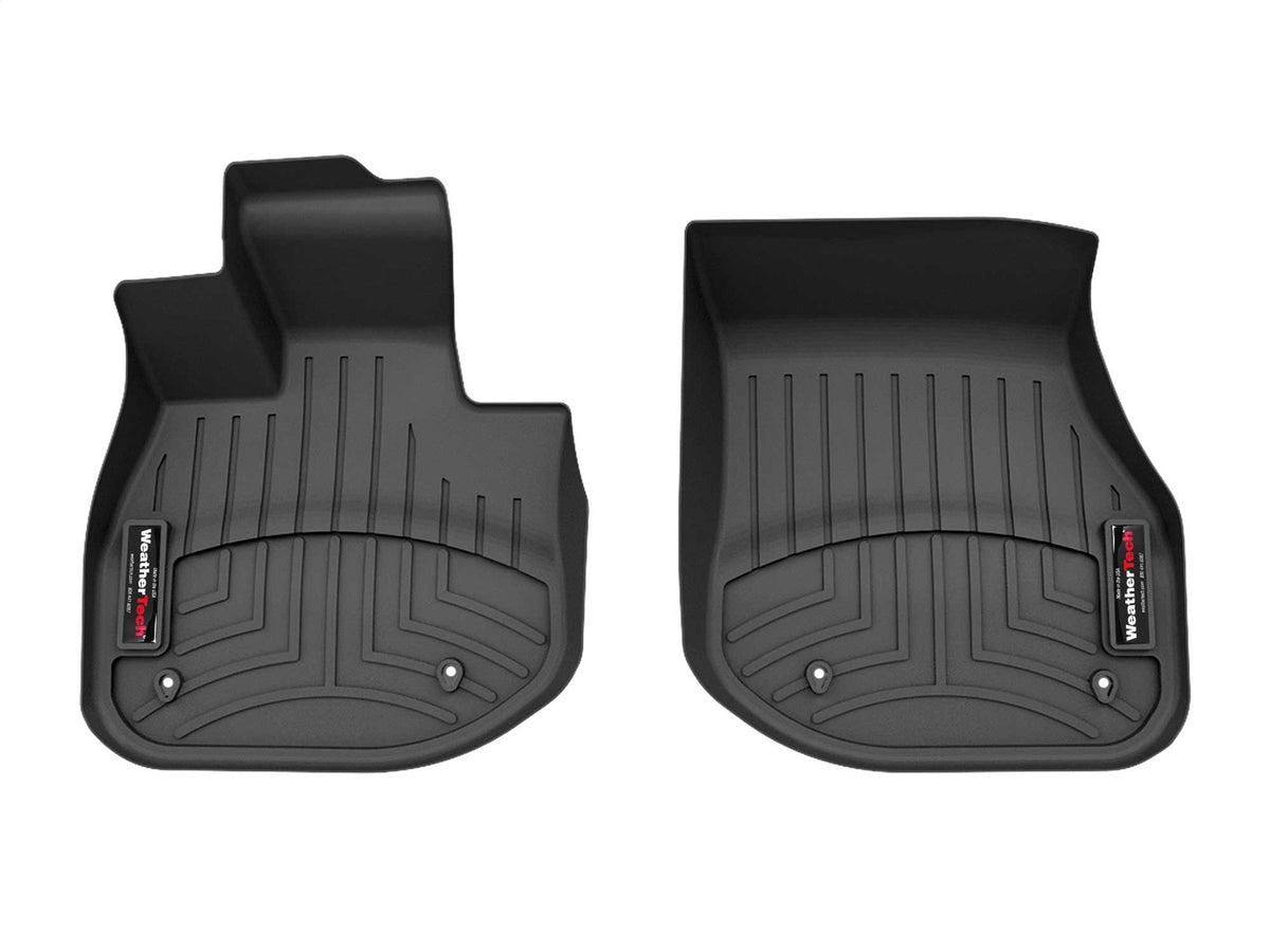 Weathertech - FloorLiner™ DigitalFit® Black Front & Rear Set 08-11 Ford Focus / 25 Mini Countryman - 441901-1-2