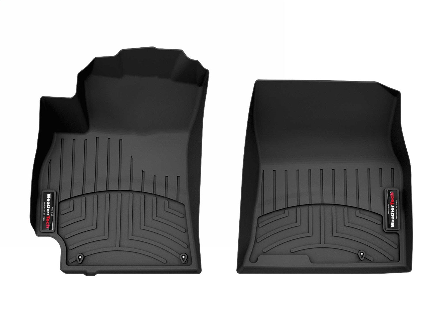 Weathertech - FloorLiner™ DigitalFit® Black Front & Rear Set 25 Kia K4 - 441909-1-2
