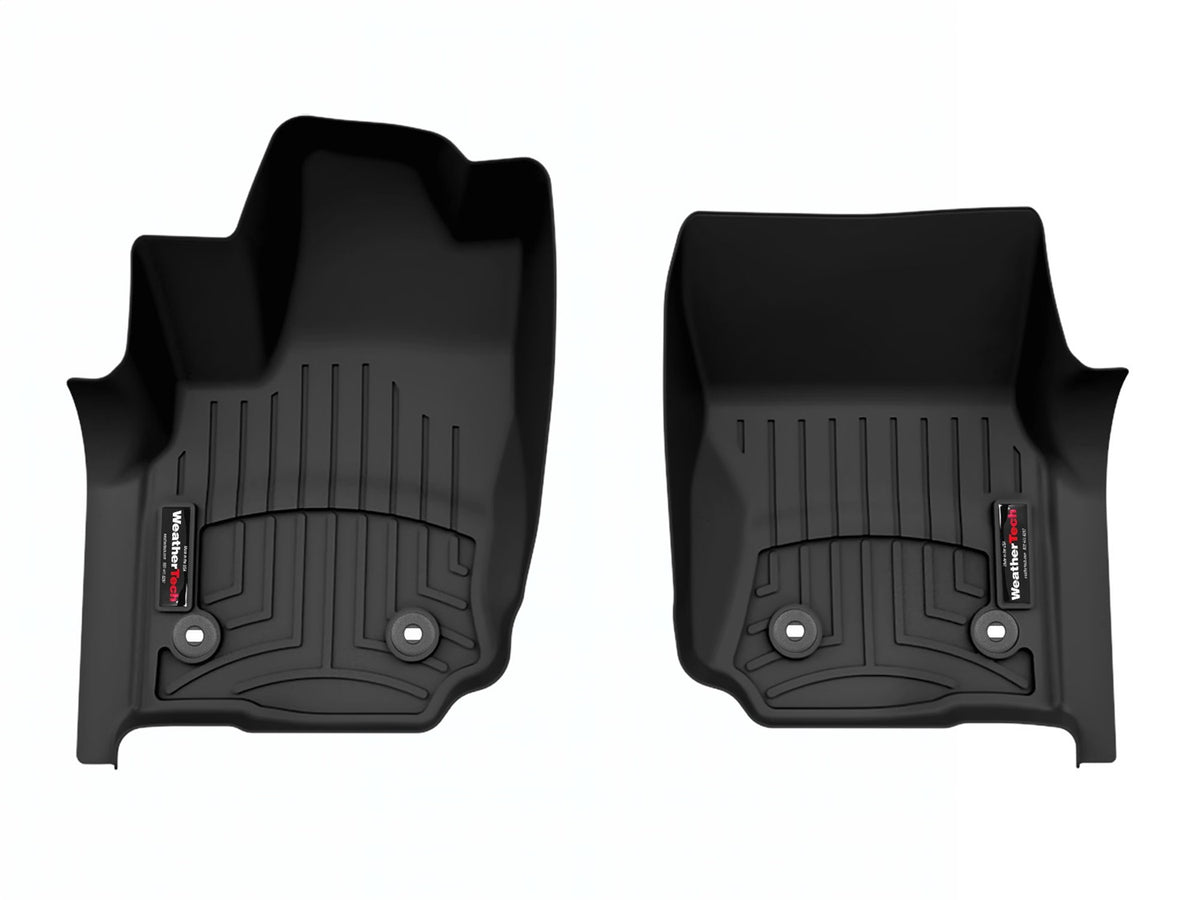 Weathertech - FloorLiner™ DigitalFit® Black Front, Rear & Third Row Set 25 Toyota 4Runner - 441919-1-2-3