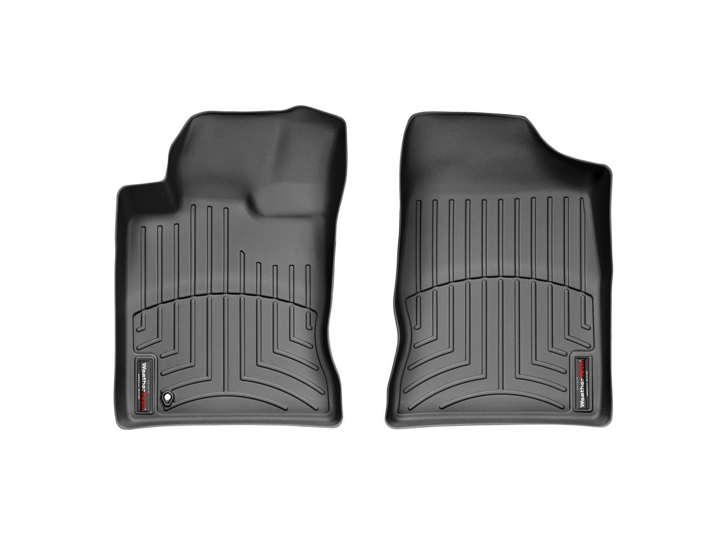 Weathertech - FloorLiner™ DigitalFit® Black Front & Rear Set 01-10 Chrysler PT-Cruiser - 44193-1-2