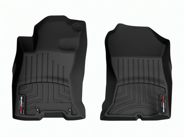 Weathertech - FloorLiner™ DigitalFit® Black Front & Rear Set 18-23 Subaru Crosstrek / 17-23 Subaru Impreza / 22-25 Subar