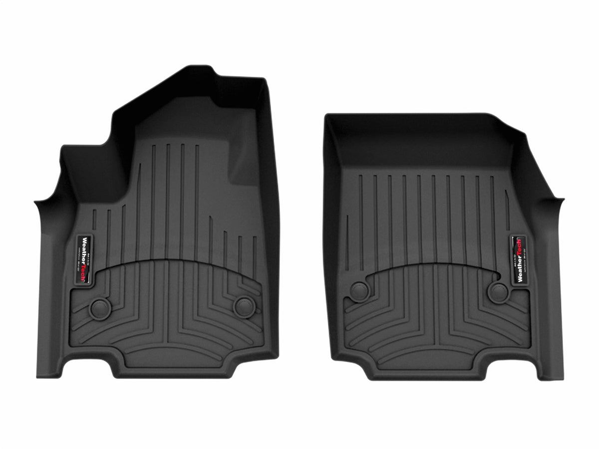 Weathertech - FloorLiner™ DigitalFit® Black Front, Rear & Third Row Set 26 Cadillac VISTIQ / 08 Saturn Astra - 441951-1-