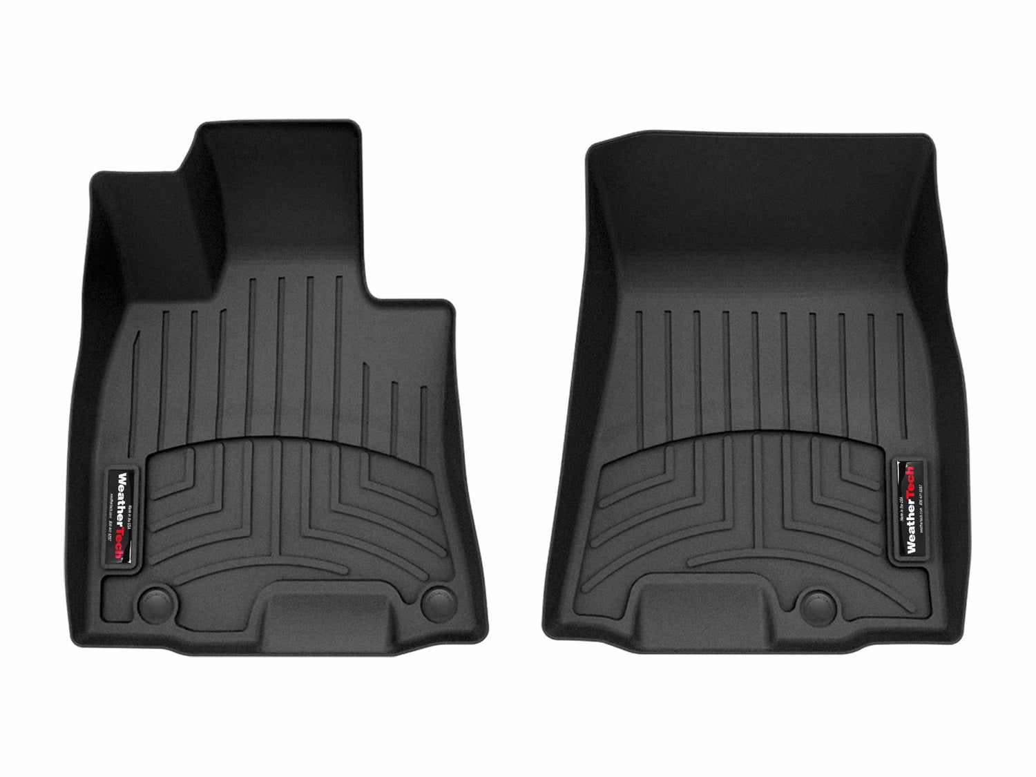 Weathertech - FloorLiner™ DigitalFit® - Black Front - 4419521