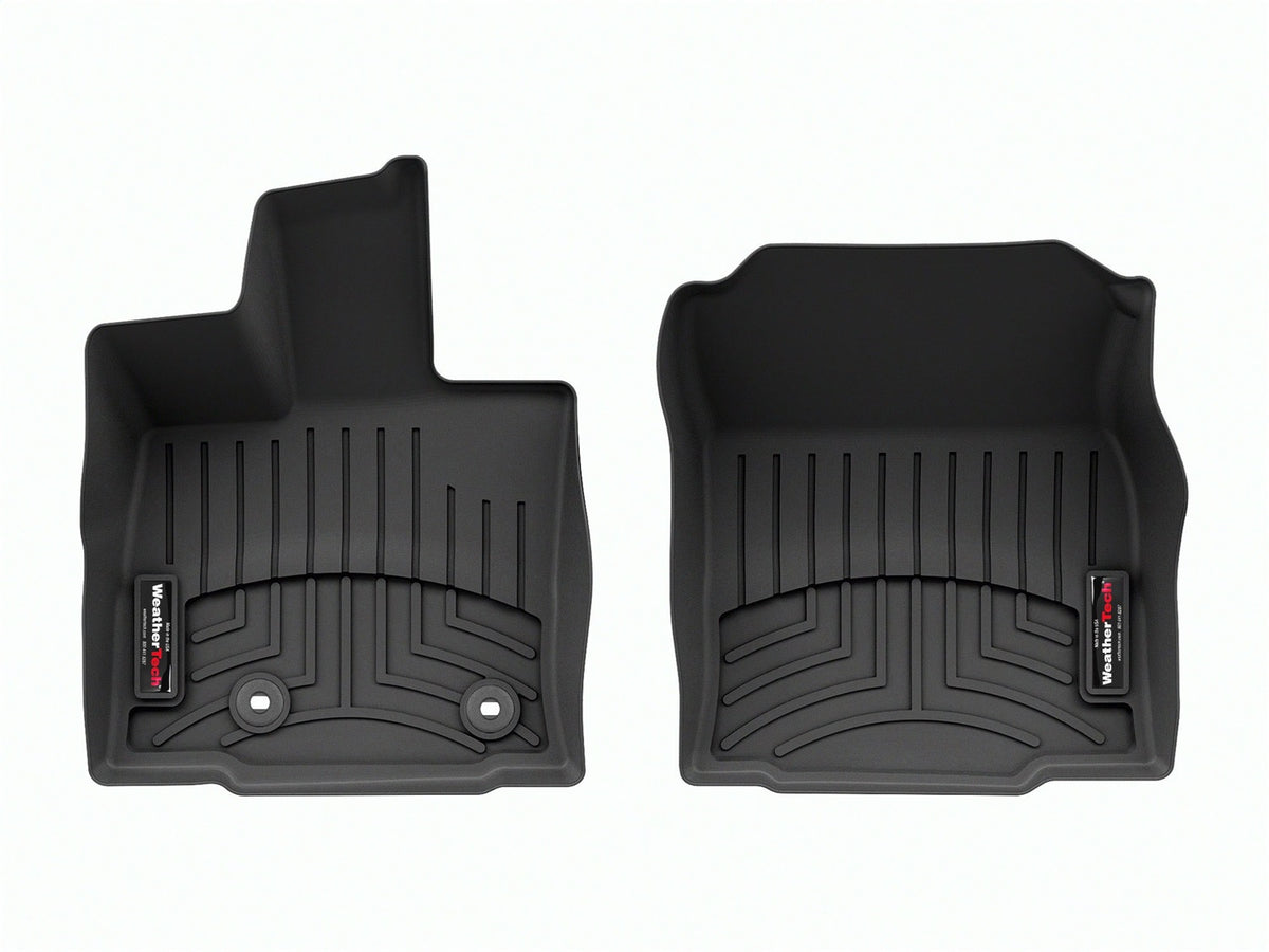 Weathertech - FloorLiner™ DigitalFit® Black Front & Rear Set 07-12 Nissan Sentra - 441972-1-2