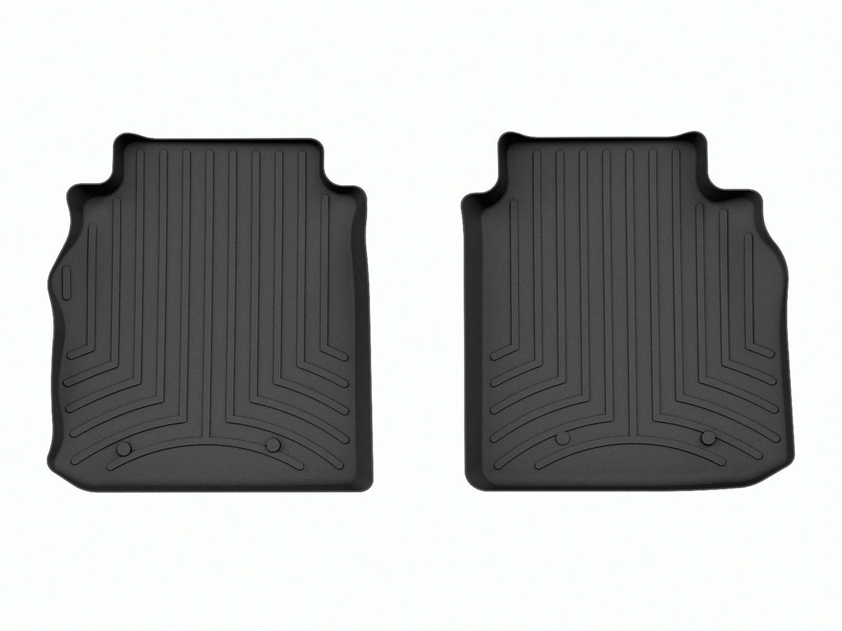 Weathertech - FloorLiner™ DigitalFit® Black Front & Rear Set 04-13 Maserati Quattroporte - 44201-1-2