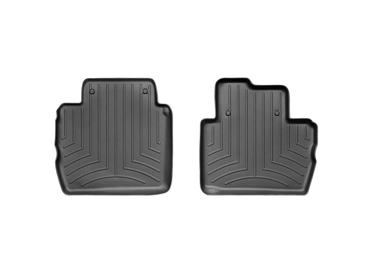 Weathertech - FloorLiner™ DigitalFit® Black Front & Rear Set 08-15 Maserati GranTurismo - 44202-1-2