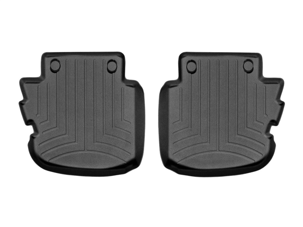 Weathertech - FloorLiner™ DigitalFit® Black Front & Rear Set 12-18 Maserati GranTurismo - 44202-1-3